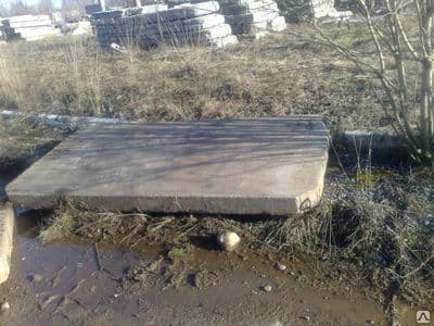 Плита дорожная 1П 30-18-30 3000х1750х170 мм 0,890 м3, шт